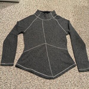 Prana Asymetrical Wool Blend Sweater